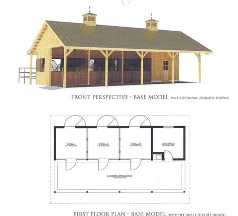 l shaped barn plans - Google Search | Horse barn plans, Small horse ...