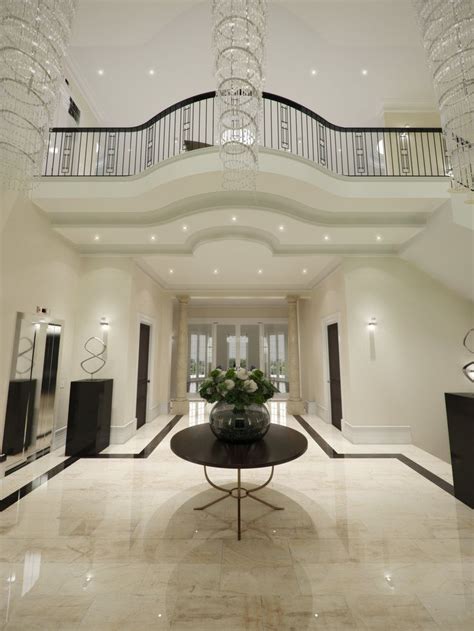 A grand entrance hall within our architectural design of this ...