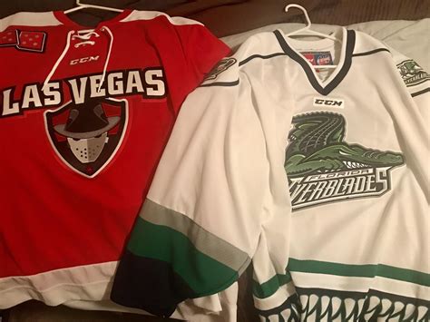 Selling a couple ECHL jerseys. Both size Large and never been worn. $35 ...