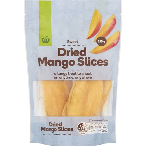 Woolworths Dried Mango Slices 130g | Woolworths