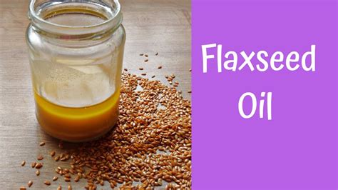 Homemade Flaxseed Oil for Hair Regrowth & Flawless Skin/ Benefits Of Flaxseed Oil - YouTube