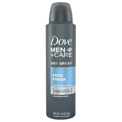 Dove Men+Care Cool Fresh Dry Spray Antiperspirant Deodorant, 3.8 oz ...