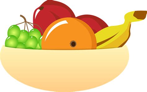 Download Fruit Bowl, Fruits, Food. Royalty-Free Vector Graphic - Pixabay