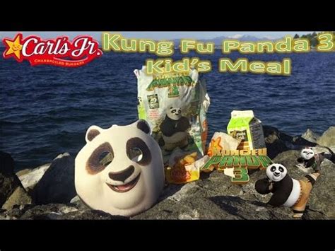 Carl's Jr Kung Fu Panda 3 Kid's Meal | Face Reveal - YouTube