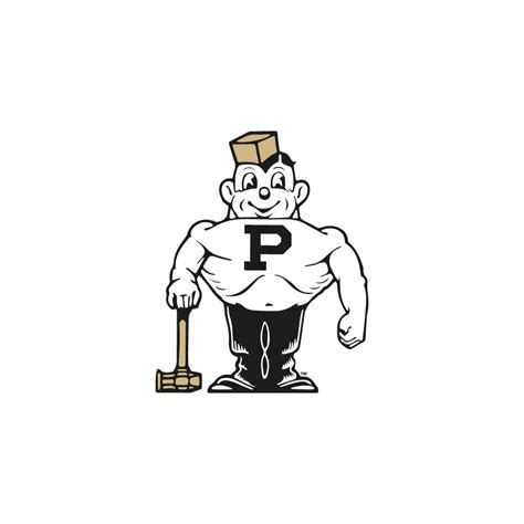 Vintage Purdue Pete Logo Vector - (.Ai .PNG .SVG .EPS Free Download)