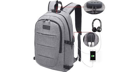 Tzowla Business Laptop Backpack Water Resistant Anti-Theft Backpack | The Best Tech Gifts For ...