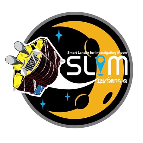 JAXA SLIM moon landing mission patch - collectSPACE: Messages