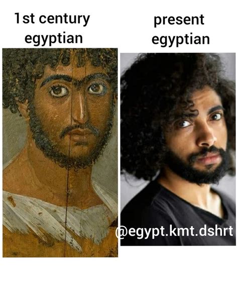 two different pictures of the same man in ancient egypt