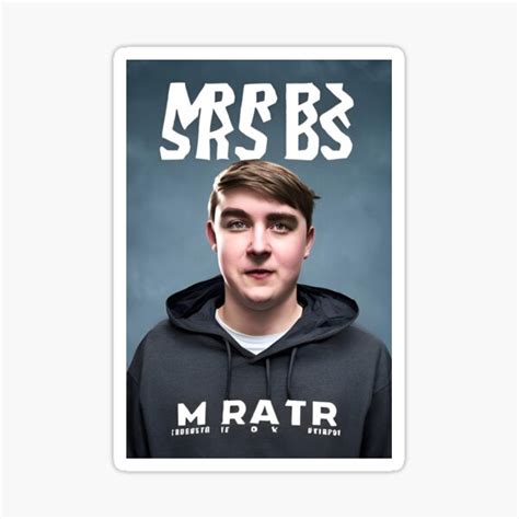 "Mrbeast mr beast philanthropy " Sticker for Sale by YoutubeJarred ...