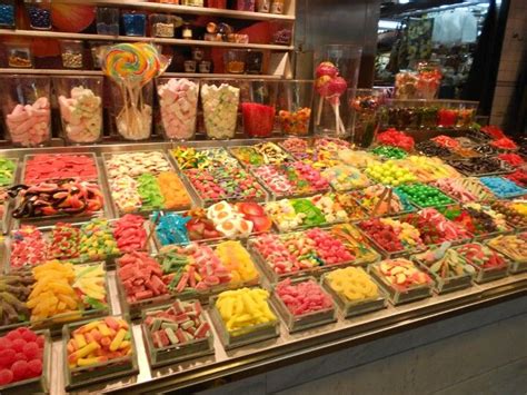 Open air market, Barcellona Spain. Candy made such beautiful pics ...