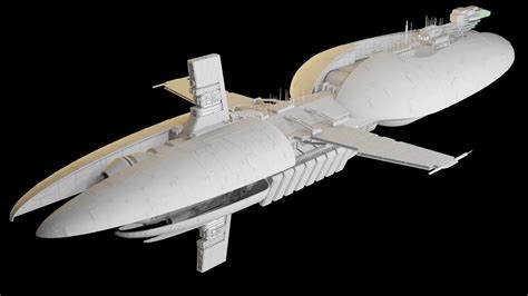 Munificent-class star frigate 3D model | CGTrader