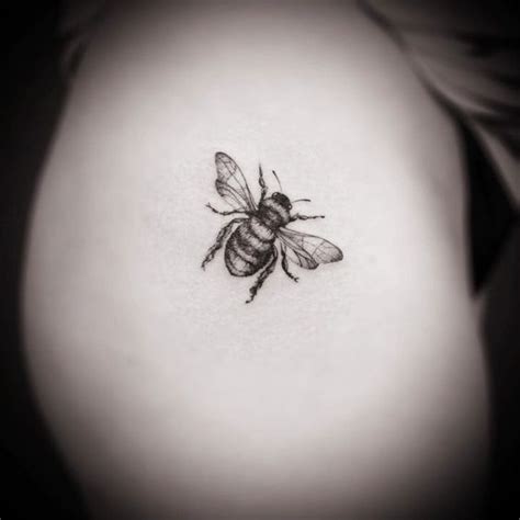 Honeybees | Small bee tattoo, Bee tattoo, Subtle tattoos