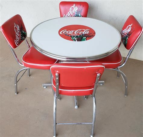 Coca Cola Table And Chairs - Coca Cola Bistro Table And Chairs Electronics Snap On Tools Decor ...