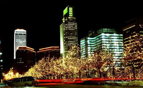 Downtown Omaha skyline Photograph by Jetson Nguyen