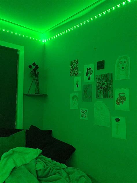 greenroom | Green room ideas bedroom, Dark green rooms, Lime green rooms