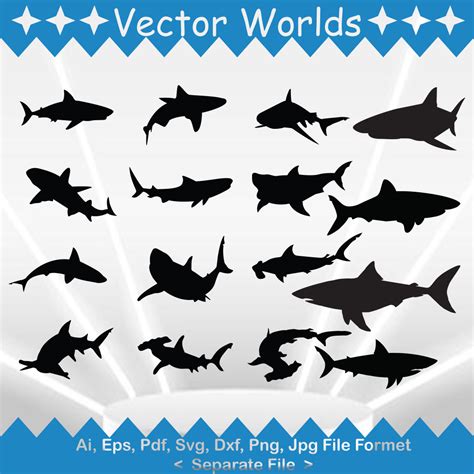 Whale Shark SVG Vector Design - MasterBundles