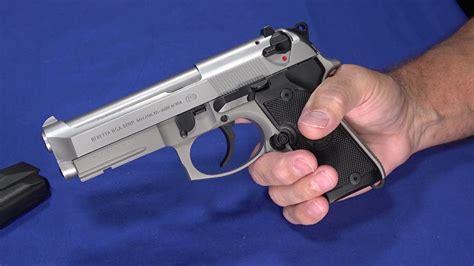 Smaller 92: Beretta 92FS Compact Inox - YouTube