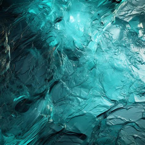 Premium AI Image | aquamarine color splash