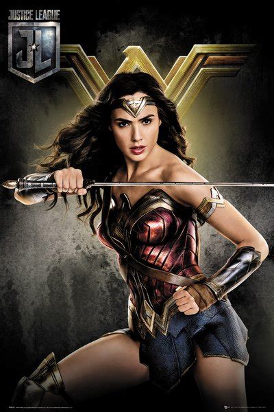 DC Comics Justice League Wonder Woman Poster — Poster Plus