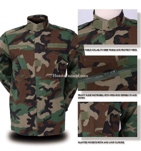 JUNGLE CAMOUFLAGE MILITARY UNIFORM ARMY DRESS TACTICAL UNIFORM - Built ...