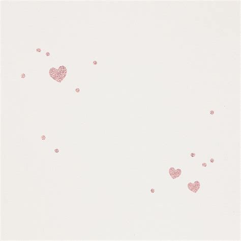 Beige background with pink shimmery hearts pattern | free image by rawpixel.com / NingZk V ...