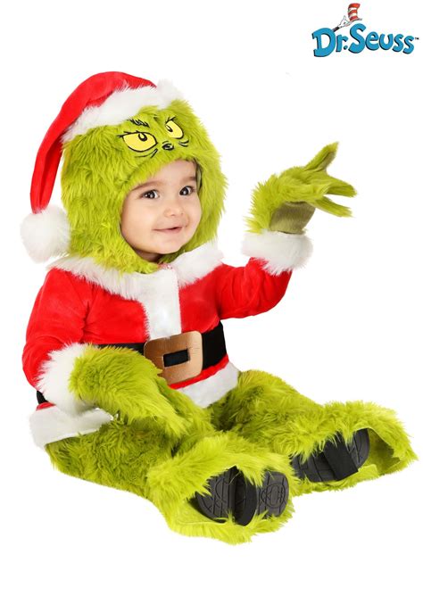 Grinch Santa Claus Infant Costume