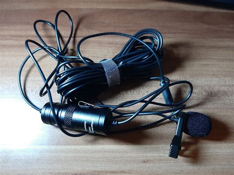 BOYA BY-M1 lavalier microphone sound test