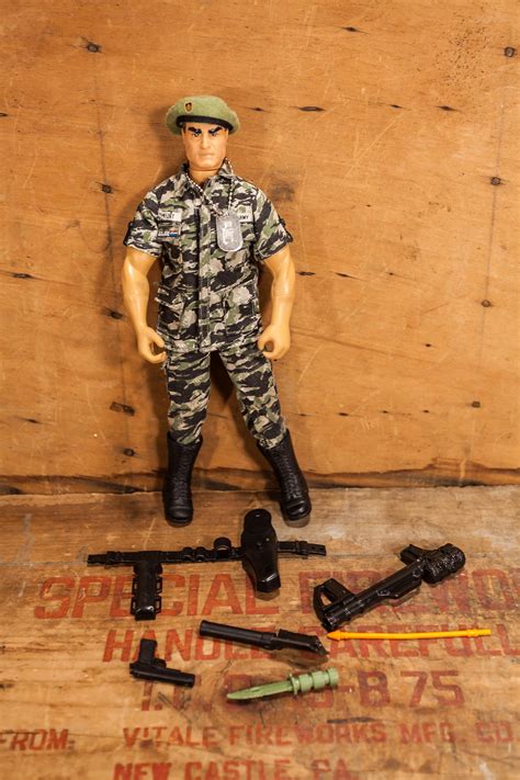 Vintage 1992 GI JOE Hasbro Flint Hall of Fame Soldier Action Figure ...