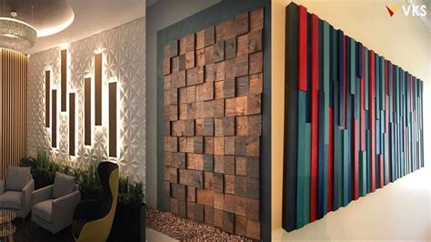 Modern Wooden Wall Decorating Design Ideas | Wood Wall Panel Design | Living Room Wood Wall ...