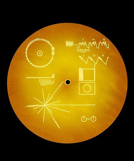 "NASA Voyager Golden Record" Poster by Val-Universe | Redbubble