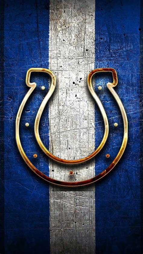 Download Colts Golden Horseshoe Logo Wallpaper | Wallpapers.com