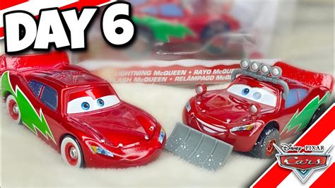 Day 6 | Holiday Hotshot Lightning McQueen and Snow Plow McQueen | Twelve Days of Christmas Cars ...