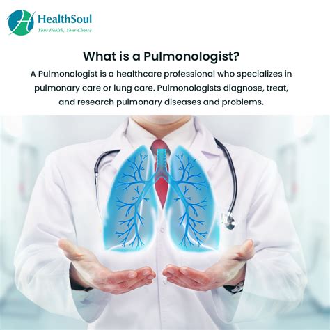 Learn About Pulmonologists: Diseases They Treat and When to see one? – Healthsoul