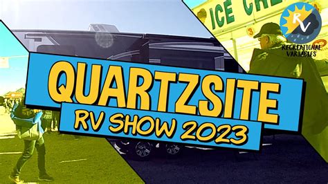 2023 Quartzsite RV Show - YouTube