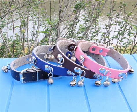 Cow bell collar The dog collars cat collar pet supplies-in Collars from ...
