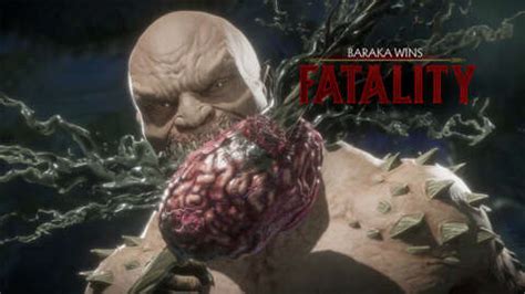 Mortal Kombat Baraka Fatalities