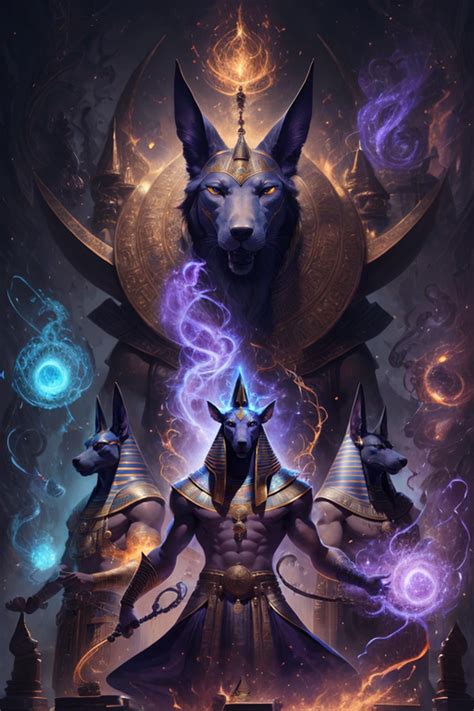 Egyptian Gods Anubis