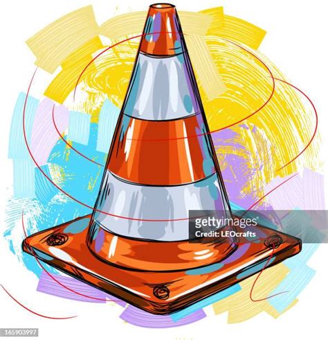 95 Traffic Cone Drawing Stock Photos, High-Res Pictures, and Images - Getty Images