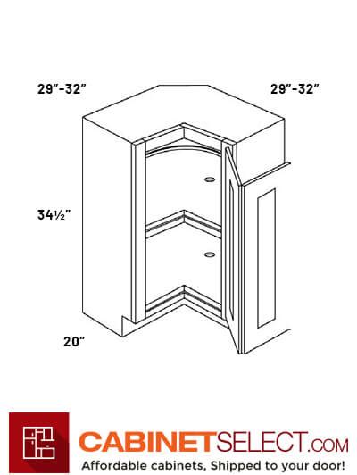 Lazy Susan Cabinet Dimensions Corner | Cabinets Matttroy