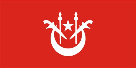 Flag of Kelantan - Identiti Kelantan - Wikipedia Bahasa Melayu, ensiklopedia bebas | Kelantan ...