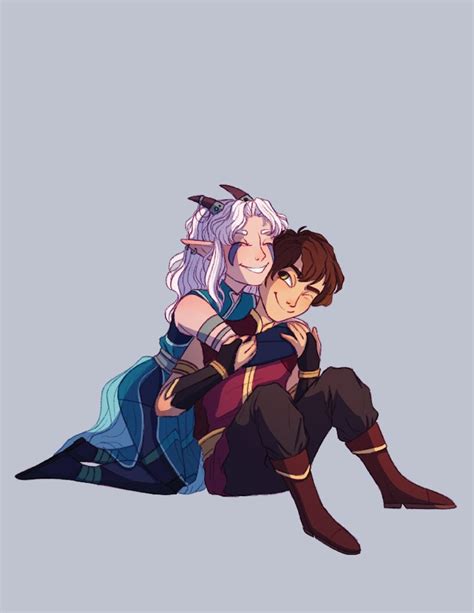 Rayla and Callum From the Dragon Prince Rayllum Fanart TDP Art - Etsy