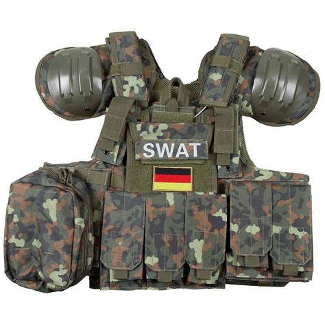 MODULAR TACTICAL VEST "COMBAT" - CAMO BW camo | Police, EMS & Fire ...