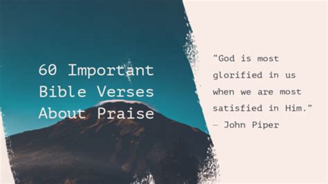 60 EPIC Bible Verses About Praise To God (Praising The Lord)