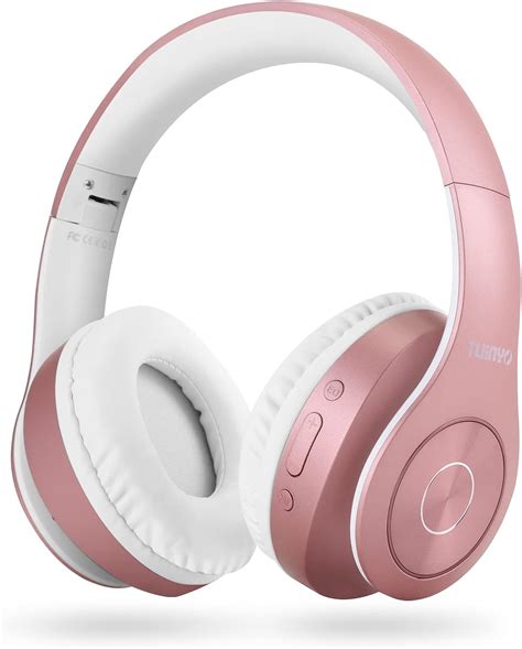 TUINYO Bluetooth Headphones Wireless,Over Ear Stereo Wireless Headset 35H Playtime with deep ...