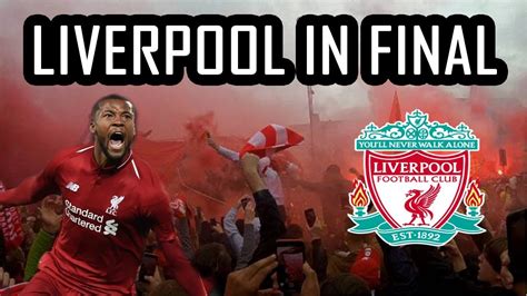 Liverpool fans celebrating in Anfield after the match - YouTube