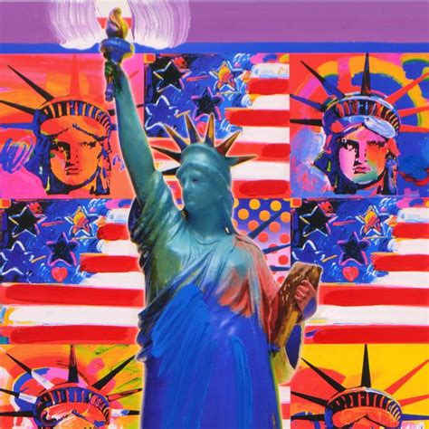 "Statue of Liberty" - Peter Max Gallery - 226432 | Qart.com