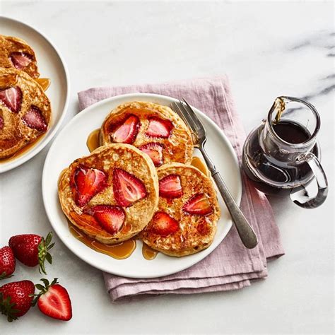 Strawberry Pancakes Recipe - EatingWell