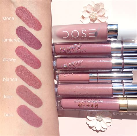 Liquid lipsticks | Makeup obsession, Liquid lipstick swatches, Lipstick makeup