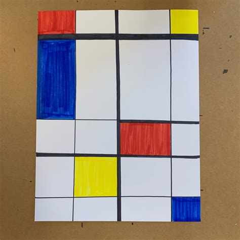 Piet Mondrian and Primary Colors - WELCOME ARTISTS!