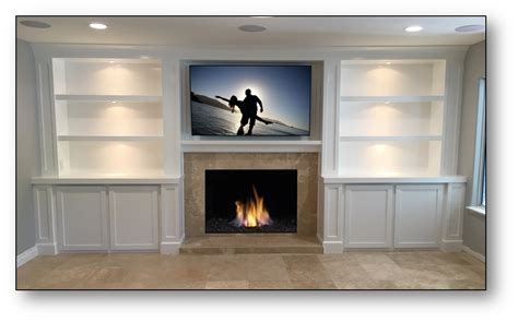 Fireplace Entertainment Center – Shaker 2 - Appleton Renovations in ...